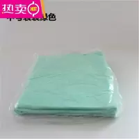 FENGHOU鹿皮抹布鸡皮擦车布专用麂皮洗车毛巾汽车用擦玻璃加厚吸水 中号袋装绿色()