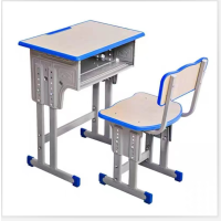 鑫智创XZC-056学生单人课桌椅600*600*760
