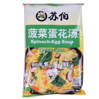 苏伯菠菜蛋花汤32g 苏伯 方便速食 蛋花汤 菠菜 即冲即食