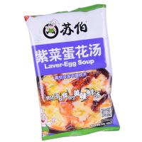 苏伯紫菜蛋花汤32g 方便速食 蛋花汤 紫菜 即冲即食