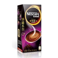 雀巢（Nestle）金牌馆藏 睿雅摩卡咖啡 21gX5条 盒装 冲调饮品