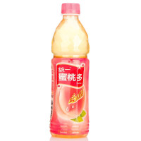 统一蜜桃多450ml瓶装