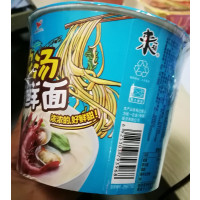 统一浓汤海鲜面101g