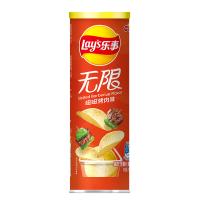乐事(LAY'S) 无限薯片 嗞嗞烤肉味104g罐装