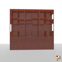 SG0003 后墙柜书柜