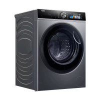 XQG100-BD12519 海尔(Haier)精华洗2.0高洗净滚筒洗衣机 极夜灰