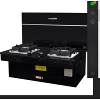 美大集成灶JJZT-5563 ( 2RR-12T-) 黑烟机灶消毒柜