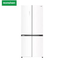免运费容声502升BCD-502WVS1FPCA 十字对开门一级能效变频风冷无霜 除菌智能电冰箱 初雪瑜