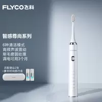 飞科(FLYCO)电动牙刷成人软毛充电式情侣生日礼物送男女友FT7205 皓月白