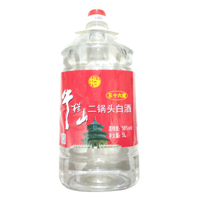 5L56度牛栏山二锅头桶装