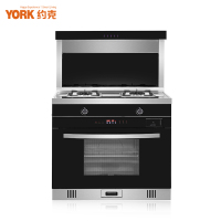 约克(YORK)集成灶YK-J15ZK厨房家用3D蒸烤燃气灶一体 大风力烟机 紫外线消毒 天然气/液化气可选