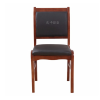 庆平010无扶手小软包会议椅