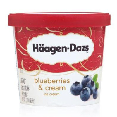 哈根达斯蓝莓冰淇淋81g