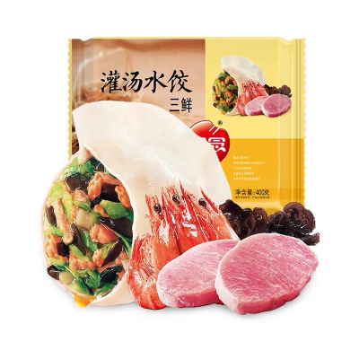 思念 三鲜灌汤水饺400g