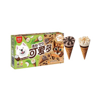 迷你可爱多甜筒椰子20g*5+布朗尼咖啡口味冰淇淋20g*5