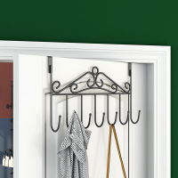 [门挂钩免钉门后挂架] 甲门(JIAMEN) 卧室衣服挂钩创意厨房钩挂衣架挂钩置物架