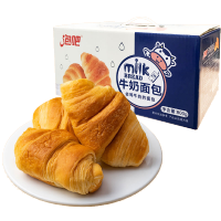 泡吧牛奶面包800g/箱