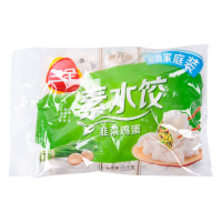 三全韭菜鸡蛋素水饺 1kg