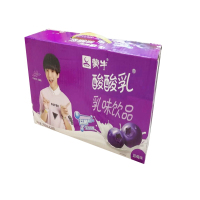 蒙牛酸酸乳营养强化乳味饮料蓝莓味250ml*24盒