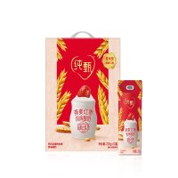 蒙牛纯甄燕麦红枣风味酸奶康美笑脸包200g*10