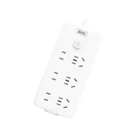 凯圣蓝 K06425 延长线插座 21 3米 2500W 2500W插排 插排(计价单位:个)白色
