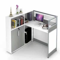 科宁屏风办公桌001单组尺寸1530mmX1400mmX1100mm