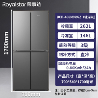 荣事达(Royalstar)BCD-408M9RGZ（钛深灰）