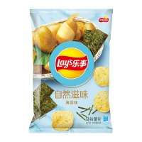 乐事自然滋味海苔味65克