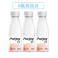 君乐宝 纯享酸奶 白桃燕麦风味低温冷藏酸奶酸牛奶300g*6瓶 组合装