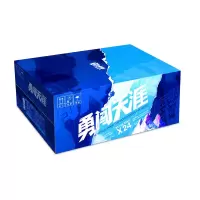 [倾酒倾饮旗舰店]雪花勇闯天涯8度500ML*24听新鲜拉格啤酒