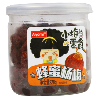 小梅零食 蜂蜜杨梅 228G