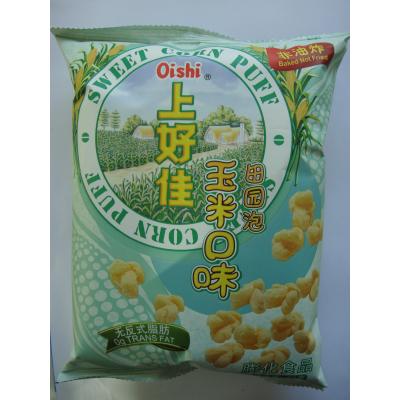 上好佳 玉米口味田园泡 膨化食品 40g