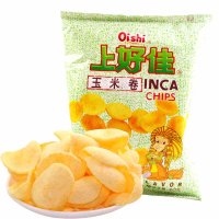 上好佳 玉米卷 南美烧烤风味 膨化食品 40g/袋