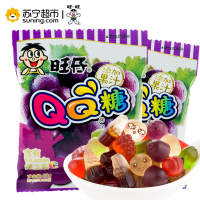 旺仔QQ糖(葡萄味)混合胶型凝胶糖果20g