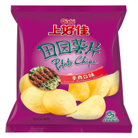 上好佳田园薯片羊肉味80g