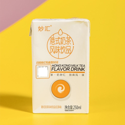 妙汇港式奶茶风味(红茶味)250ml