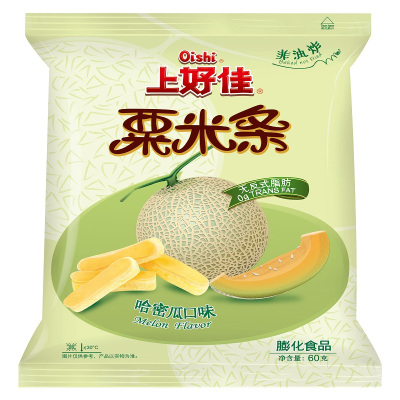 上好佳60g粟米条哈密瓜口味60g