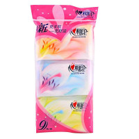 心相印皮夹式手帕纸(百合)*9包