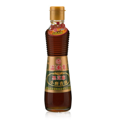 溢滴香黑芝麻小磨香油238ml