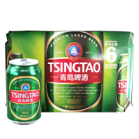 青岛啤酒 (TSINGTAO) 经典1903(10度)330ml*6罐 组合装国产啤酒