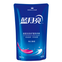 蓝月亮亮白增艳洗衣液1kg袋装薰衣草