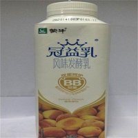 蒙牛 冠益乳 风味发酵乳 黄桃果粒酸奶 450g