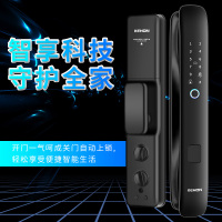 科熊新款A8高档全自动电子智能锁指纹锁家用防盗门密码锁(全国安装)