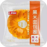 达利园美焙辰黑米面包圈黑米夹心90g