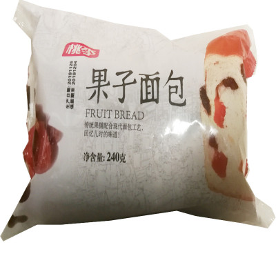 果子面包桃李240g