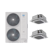 美的中央空调10匹一拖二天花机380V冷暖变频多联机,MDV-250W/SN1-8R1P