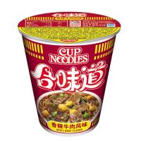 日清(Nissin)合味道香辣牛肉风味83g 方便面