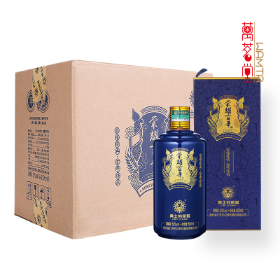 53度勇士的荣耀(荣耀百年) 酱香型白酒500ml*6(整箱装)