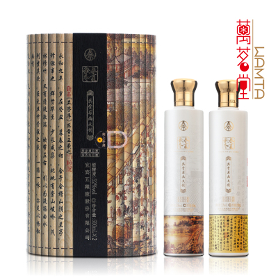 春夏秋冬书画双绝酒52度浓香优级白酒500ml*6瓶 箱装