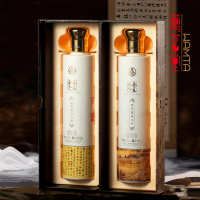 春夏秋冬书画双绝酒52度浓香优级白酒500ml*2瓶 提装